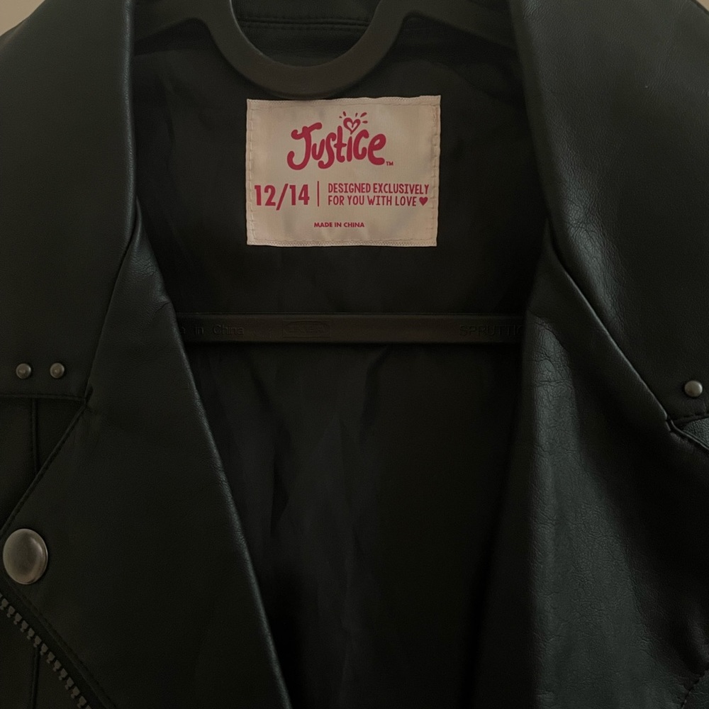 Black jacket, comfy.